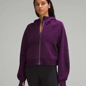 Lululemon Scuba Oversized Full-Zip Hoodie (Dramatic Magenta)
